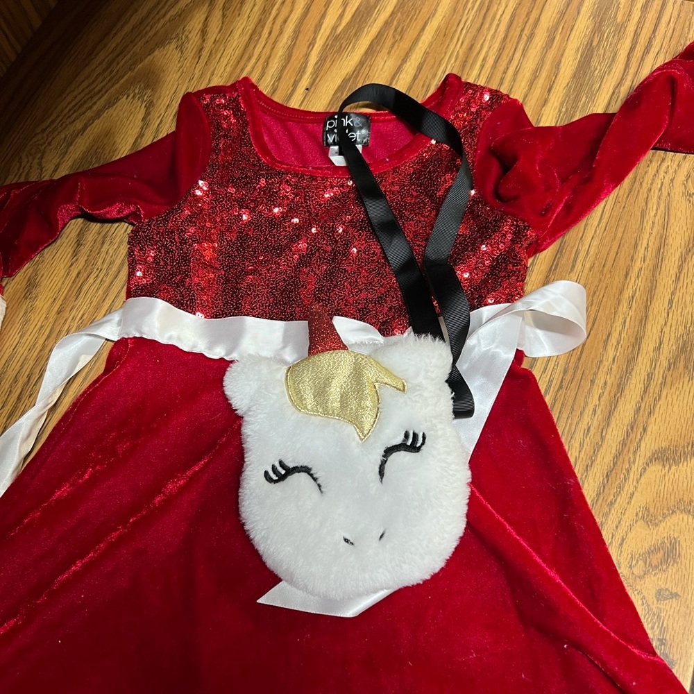 Little girl Christmas dress